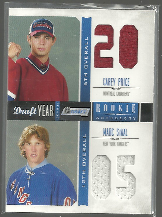 (image for) 2011-12 Panini Rookie Anthology Draft Year Combo #26 Carey Price